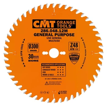 Диск пильний по дереву CMT 300x30x48T (286.048.12M)