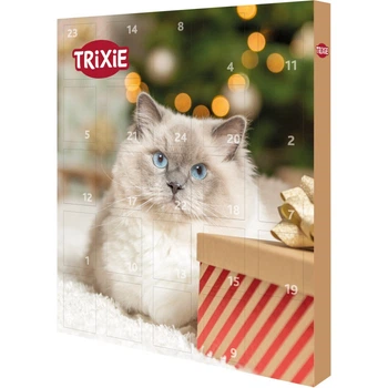 Адвент-календар Trixie для котів Різдвяний з ласощами 30х34х3,5 см 24 комірки