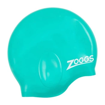 Шапочка для плавания Zoggs Ultra-fit Silicone Cap (бирюзовый) (465050.TQ)