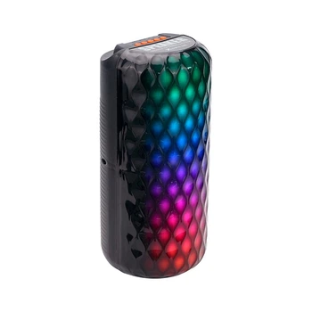 Акустика XTRIKE ME SK-302, Bluetooth Speaker, RGB, BT5.4, USB / FM, 10W, 1200mAh, black