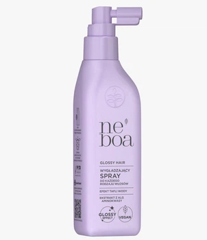 Спрей для разглаживания волос, от пушистости Neboa staying glossy hair spray 175 мл