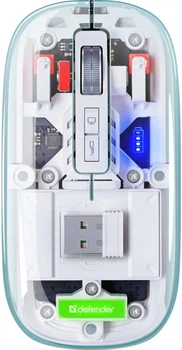 Mysz Defender IXES MM-999 Wireless/Bluetooth Silent (4745090825008)