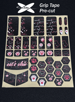 Грипсы наклейки для мыши X-Raypad Cicada Wings V2.1 Universal Pre-cut Grip Tape Kitty