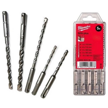 Набор буров Milwaukee SDS-PLUS M2 5шт (4932352338) Milwaukee 4932352338 996987