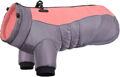 Зимова куртка для собак Derby Windproof Winter Pet Warm Jacket, Pink, 3XL