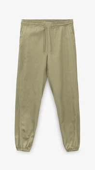 Брюки кэжуал джогеры мужские GENUA G01226-0001 XL Хаки shop (2000999510977)