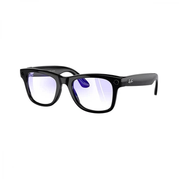 Смарт-очки Ray-Ban Meta Wayfarer Shiny Black Frame Clear Lenses (RW4006 601/SB 50-22)