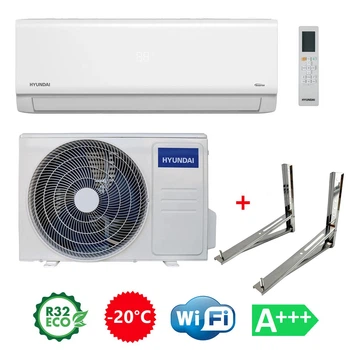 Кондиціонер Hyundai ARN09LSSUAWF1/ARU09LSSUAWF1 інверторний + Кронштейн з нержавіючої сталі (кріплення) у подарунок