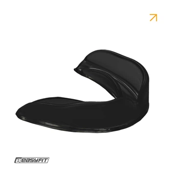 Капа для бокса EasyFit взрослая черная для защиты зубов для спорта и единоборств