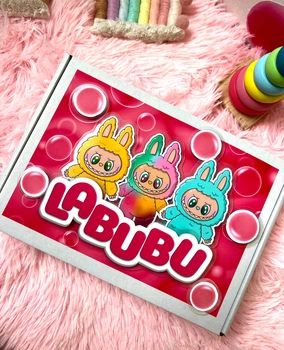 Дом лабуба игра на липучках липучках альбом книжка бокс Лабуба labubu labyby