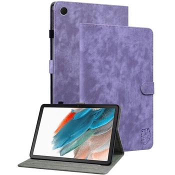 Захисний чохол Deexe Cute Tiger для Samsung Galaxy Tab A9 (X110/115) - Purple