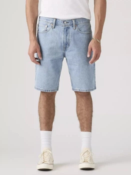 Шорты джинсовые удлиненные мужские Levi`s 405 840444205 38 Голубые (1159857287)