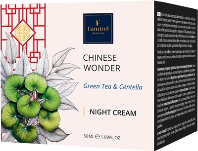 Ночной крем Famirel Chinese Wonder Green Tea & Centella Зеленый чай и Центелла 50 мл (7290114087056)