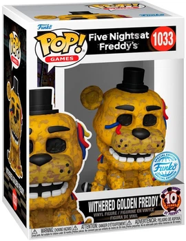 Figurka Funko Pop! Five Night at Freddys Withered Golden Freddy 9 cm (889698830911)