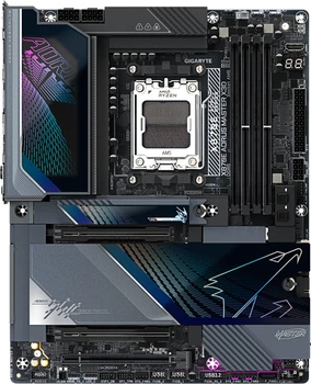Материнська плата Gigabyte X870E AORUS MASTER X3D (sAM5, AMD X870E, PCI-Ex16)
