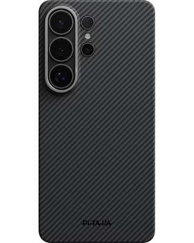 Чехол Pitaka Edge Classic Twill 600D для Samsung Galaxy S26 Ultra (Black/Grey)