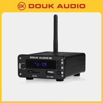 Аудиоплеер Douk Audio L7 HiFi с Bluetooth 5.0 декодером APE, воспроизведением музыки без потерь, мини-предусилителем, поддержкой U-Disk, SD-карт и FM-радио
