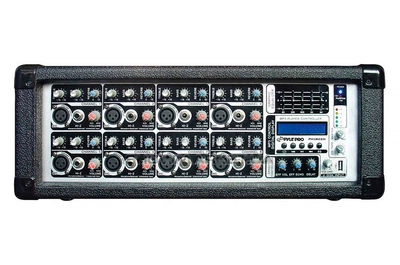 Усилитель мощности PMX8350MP3+PHANTOM, Микшерный пульт