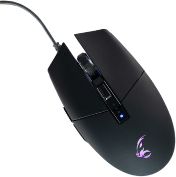 Mysz MediaRange Gaming RGB USB Black (MRGS202)