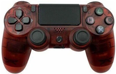 Bezprzewodowy kontroler GameBox P4 Wireless do Play Station 4 / PC / TV / TV Box Transparent Red (4751048110676)