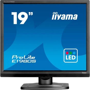 Монитор 19" IIYAMA ProLite E1980S-B1 TN+film 1280x1024 75 Гц 250 кд/м² Black