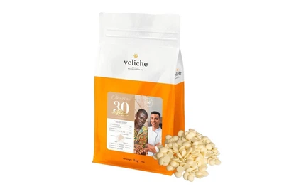 Шоколад бельгійський білий Veliche 30%, 0,5 кг