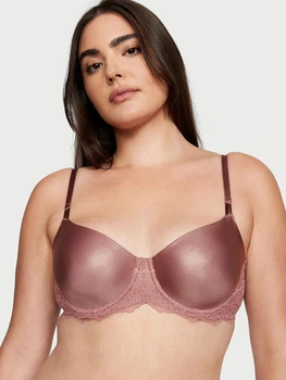 Бюстгальтер Victoria's Secret Wicked Unlined Smooth Shimmer Balconette Bra размер 32D