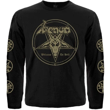 Футболка з довгим рукавом Rockway Venom "Welcome To Hell" Чорний, Розмір S