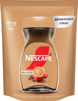 Кава розчинна Nescafe Delicate 200г
