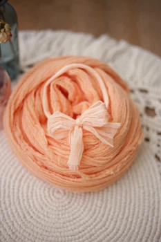 Марлевый набор для newborn фотосессии VTILENE, Peach Fuzz, 60х300 см