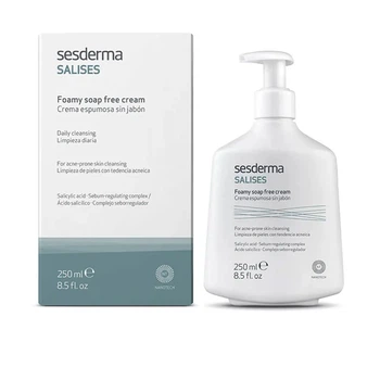 Пенящийся крем для умывания Sesderma Salises для склонной к акне кожи 250 мл (8429979475121)