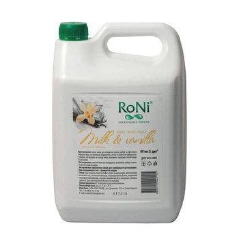 Крем-мило RoNi Milk Vanilia з гліцерином 5 л