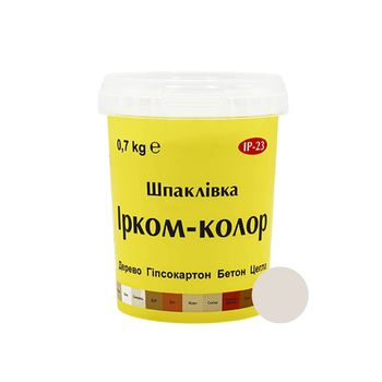 Шпаклевка для дерева Ирком-колор ясен 0,7 кг