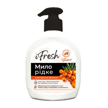 Мыло жидкое iFresh Vitamin С экстрактом облепихи 300 мл