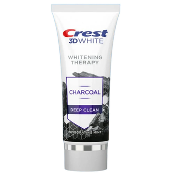 Отбеливающая зубная паста с активированным углем Crest 3D White Whitening Therapy Deep Clean Charcoal, 130 г
