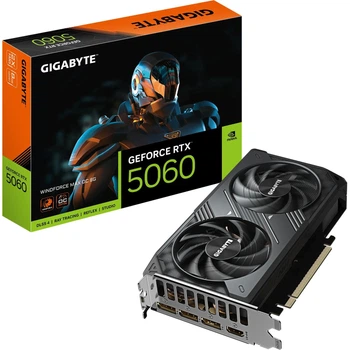 Видеокарта Gigabyte GeForce RTX 5060 Windforce Max OC 8G (GV-N5060WF2MAX OC-8GD) UA [154532]