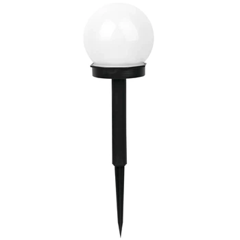 Вуличний світильник на сонячній батареї Goldlux 304711 Ball LED 6000K IP44 чорний