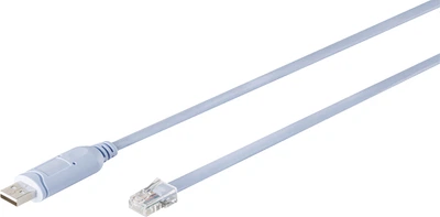 Адаптер Digitus USB 2.0 to RJ45 (M/M), FT232RNL, 1.8 м (DA-70173)