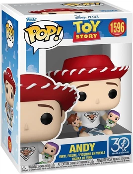 Фигурка Funko POP! Disney and Pixar: Toy Story 30th Andy 9.5 см 86273 (889698862738)