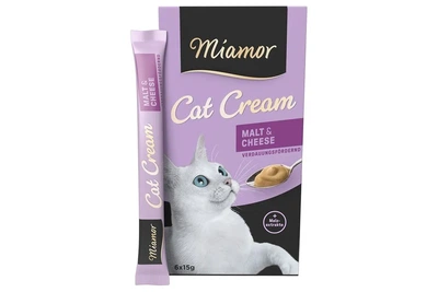Ласощі для котів Miamor Cat Snack Malt Cream & Cheese 6 стіків по 15 грам