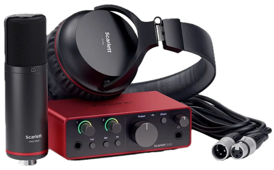 Набір для запису Focusrite Scarlett Solo Studio 4Gen (815301001546)