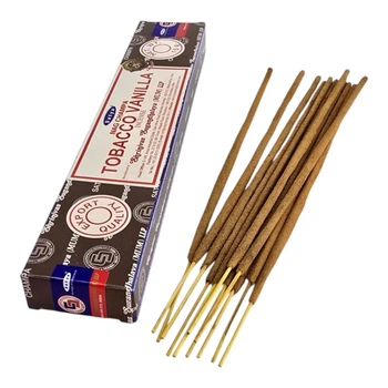 Пахощі Satya Tobacco Vanilla, 15 г, ароматичні палички 36823