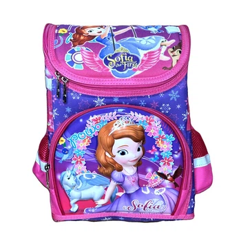 Школьный рюкзак Sofia для девочки 34х25х16 см портфель 1 2 3 класс Фиолетовый (4345017)