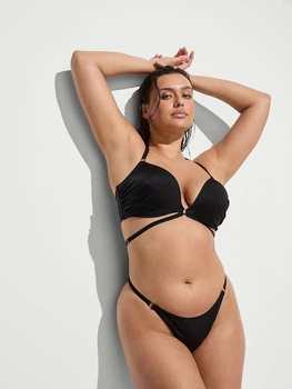 Купальник раздельный женский Victoria's Secret 616182999 36B-L Черный (1159865165)