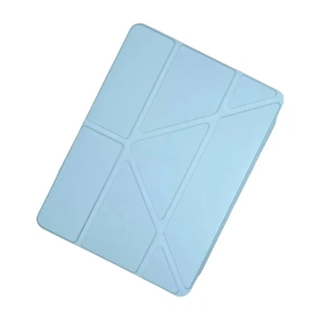 Чехол Logfer Origami для iPad 11 (A16) 2025 11th Gen Sea blue голубой