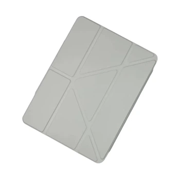 Чехол Logfer Origami для iPad 11 (A16) 2025 11th Gen Pebble серый