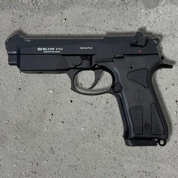 Стартовий пістолет Blow F90 9 мм PA (Beretta 92) метал, 17 патронів