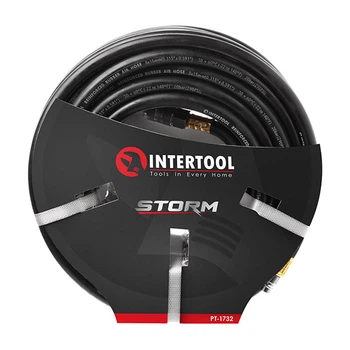 Шланг высокого давления армированный 20 атм 8 x 15 мм 20м INTERTOOL PT-1732