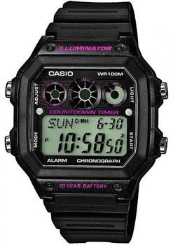 Чоловічий годинник Casio AE-1300WH-1A2 (AE-1300WH-1A2VEF)