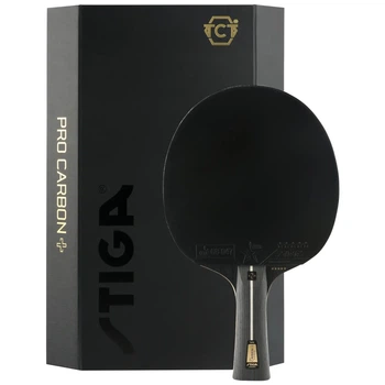 Ракетка для настольного тенниса Stiga Pro Carbon Plus 5 Star FL (1215-2820-01) (931105)